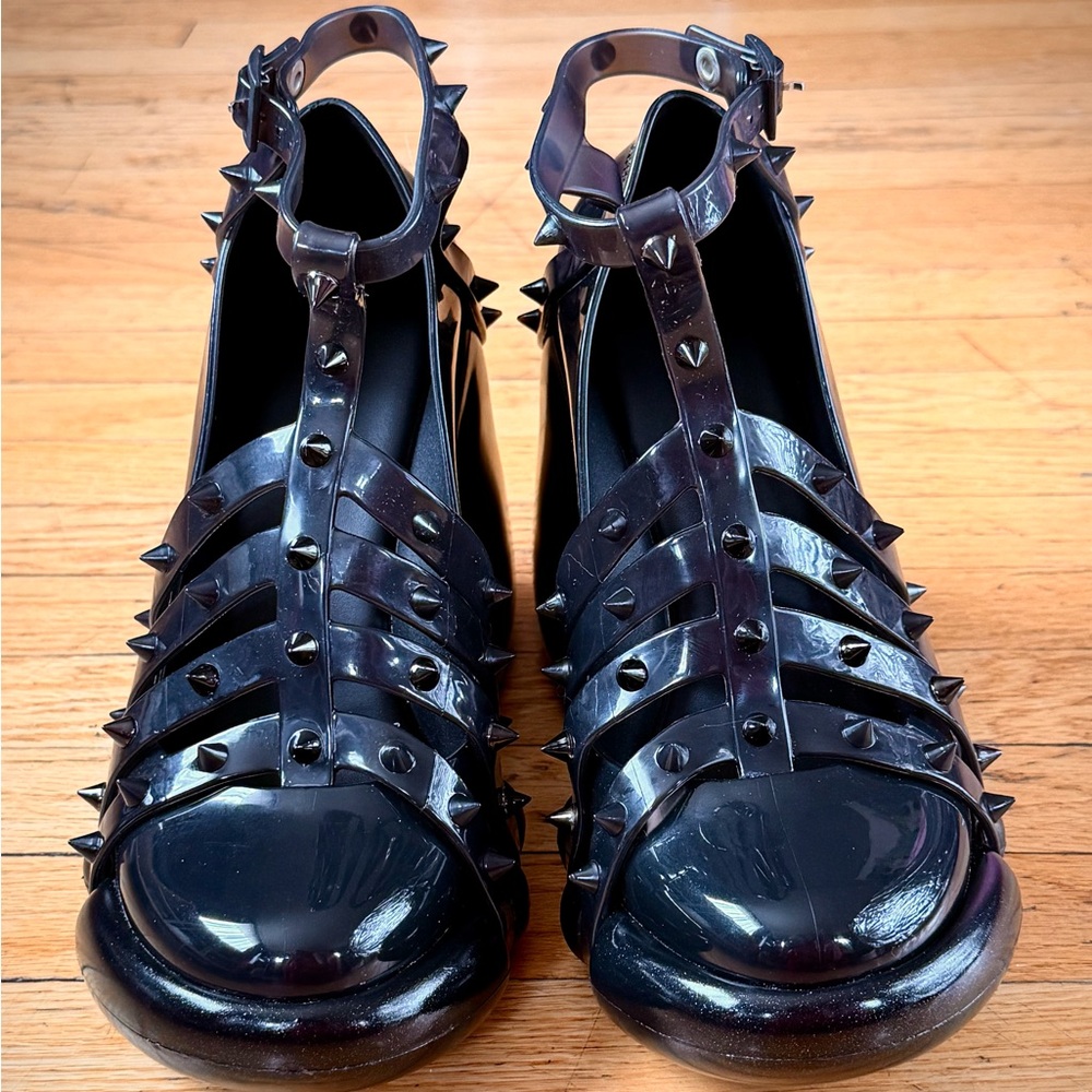 Melissa x Jean Paul Gaultier Punk Love Pump Heels NIB Size 10 Rare - Picture 3 of 12